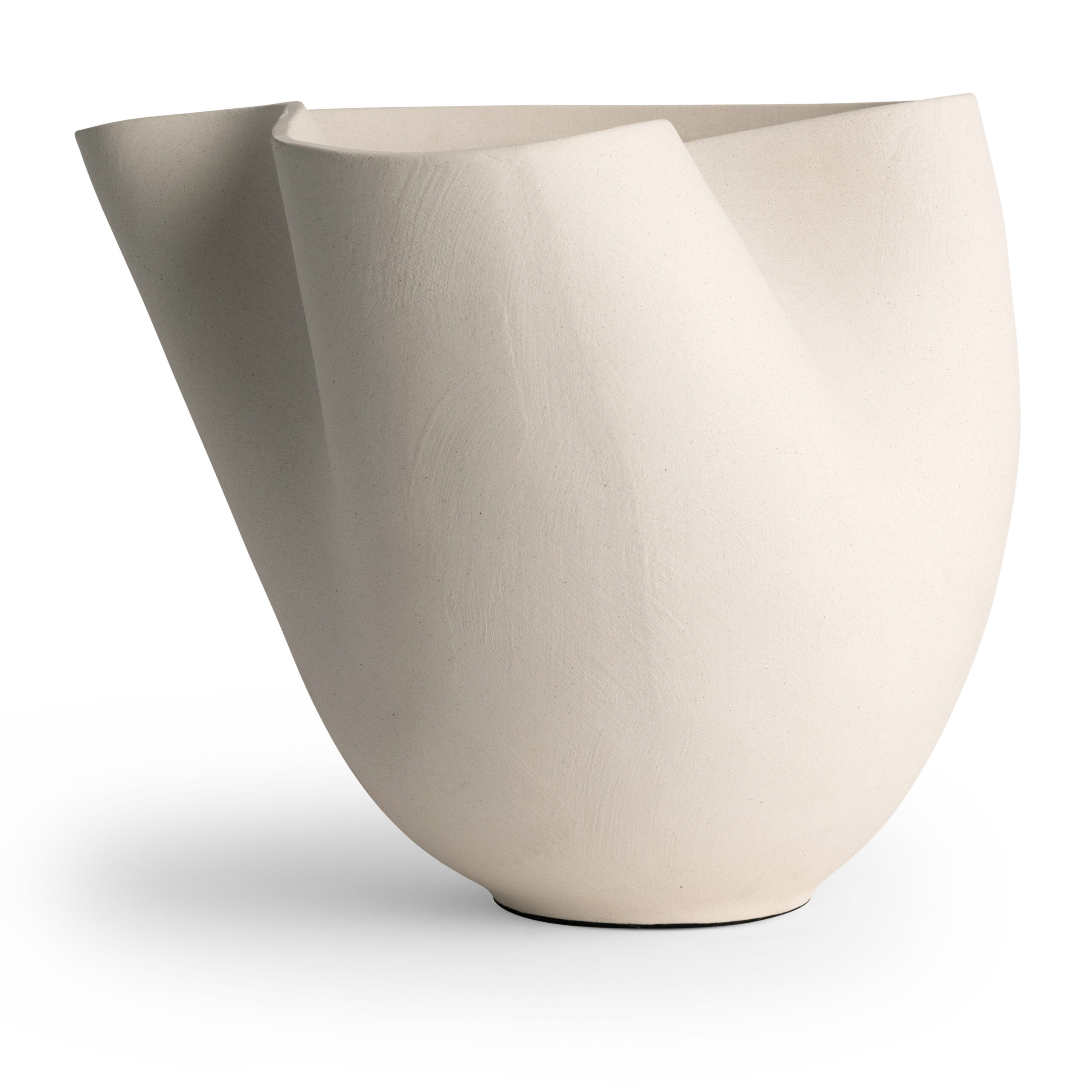 carmen-white-ceramic-vase-main-7127 FlowDecor Carmen Vase in  (# 7127)