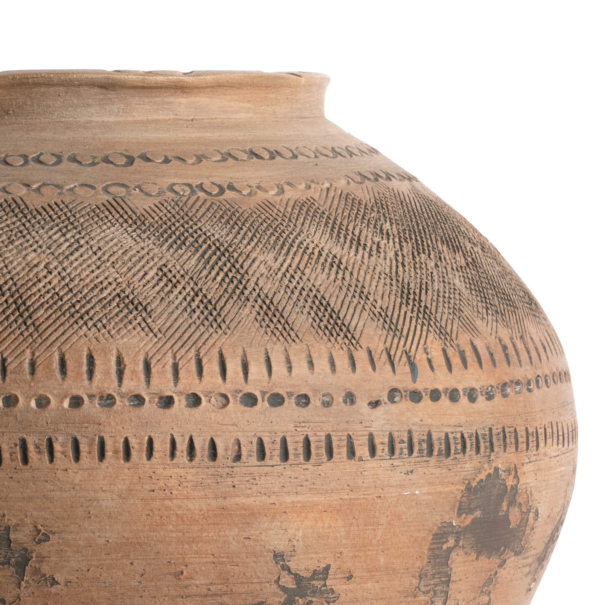 penney-brown-ceramic-vase-closeup-7112