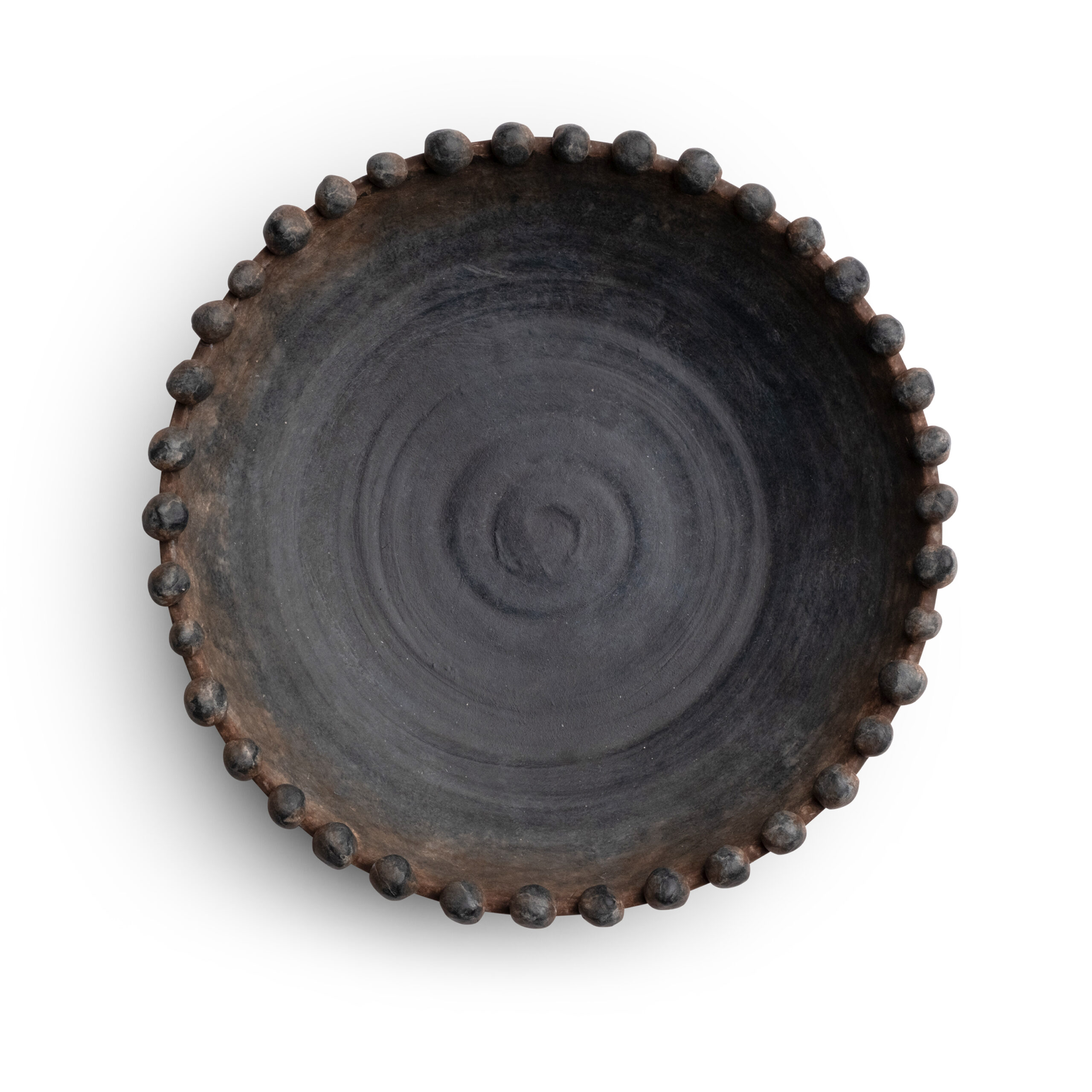 raleigh-brown-black-ceramic-bowl-overhead-7114