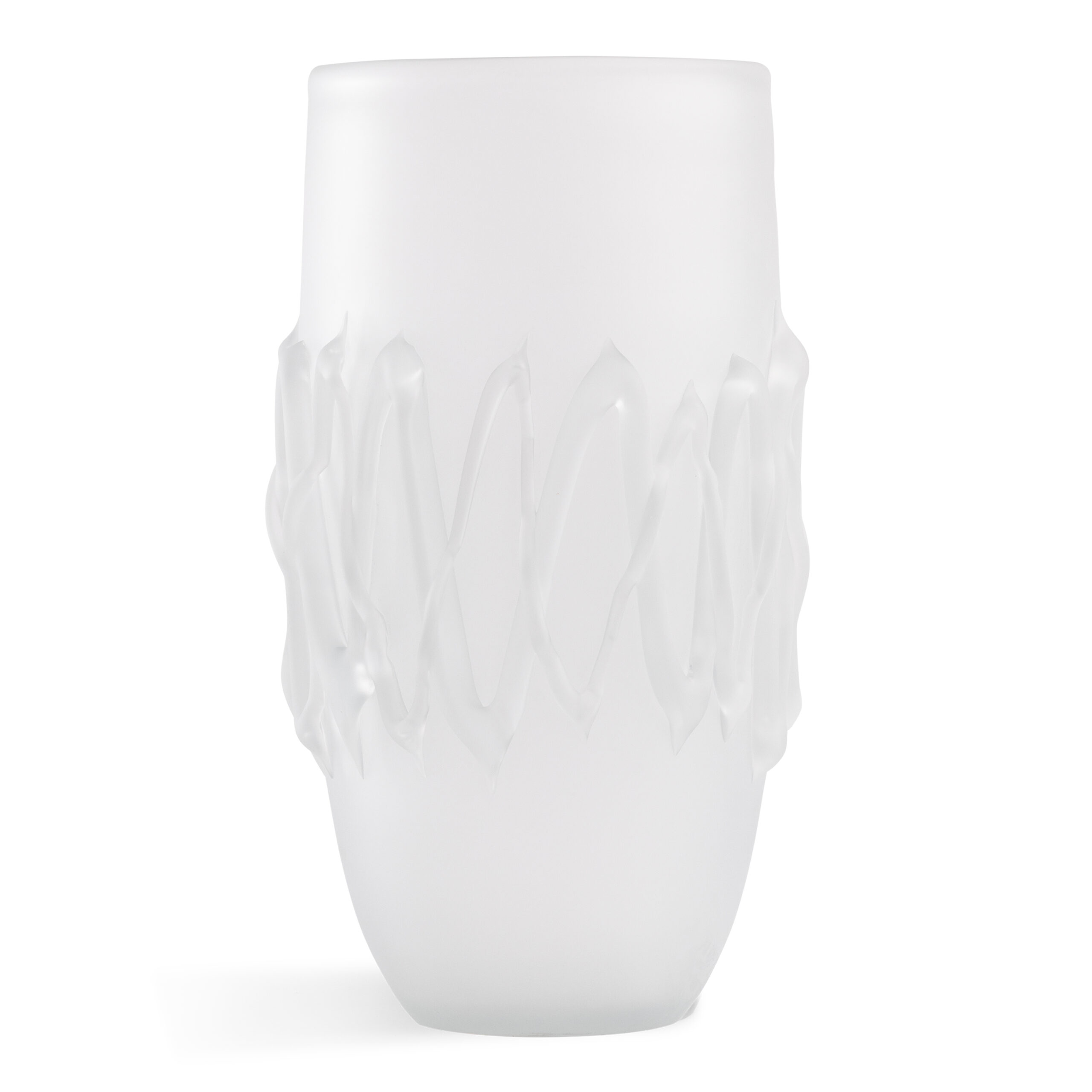 avellino-frosted-glass-vase-main-7173 FlowDecor Avellino Large Vase in  (# 7173)