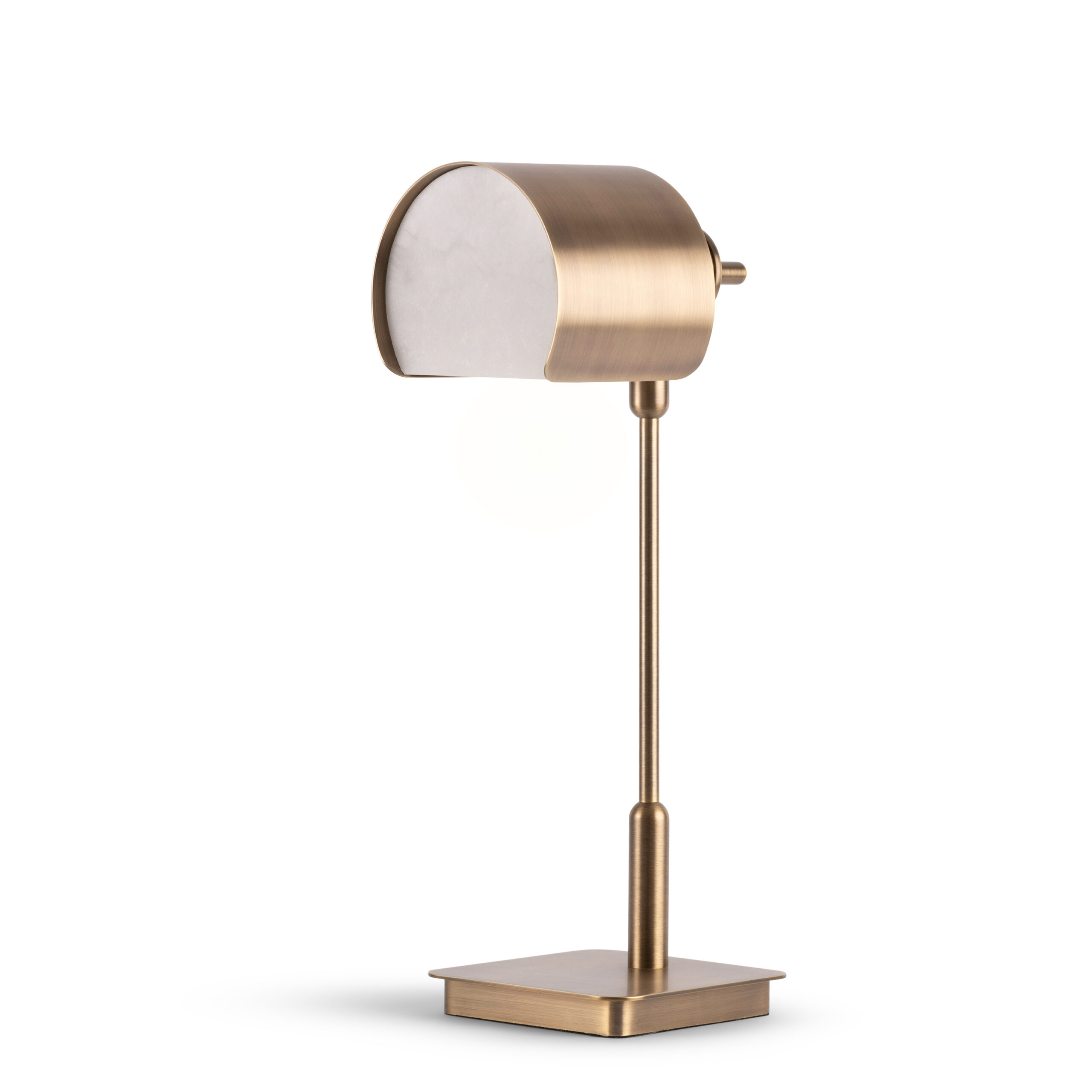 opal-white-brass-table-lamp-main-4742 FlowDecor Opal Table Lamp in metal with antique brass finish and alabaster and  shade (# 4742)