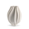 callie-small-white-ceramic-vase-main-7231 FlowDecor Callie Small Vase in  (# 7231)