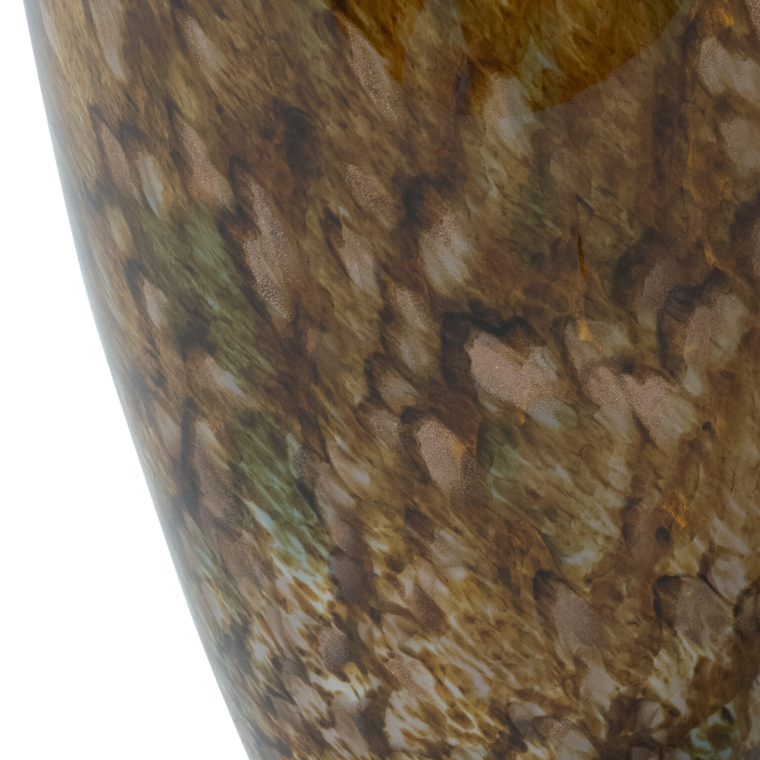 Callum Vase - brown glass | FlowDecor