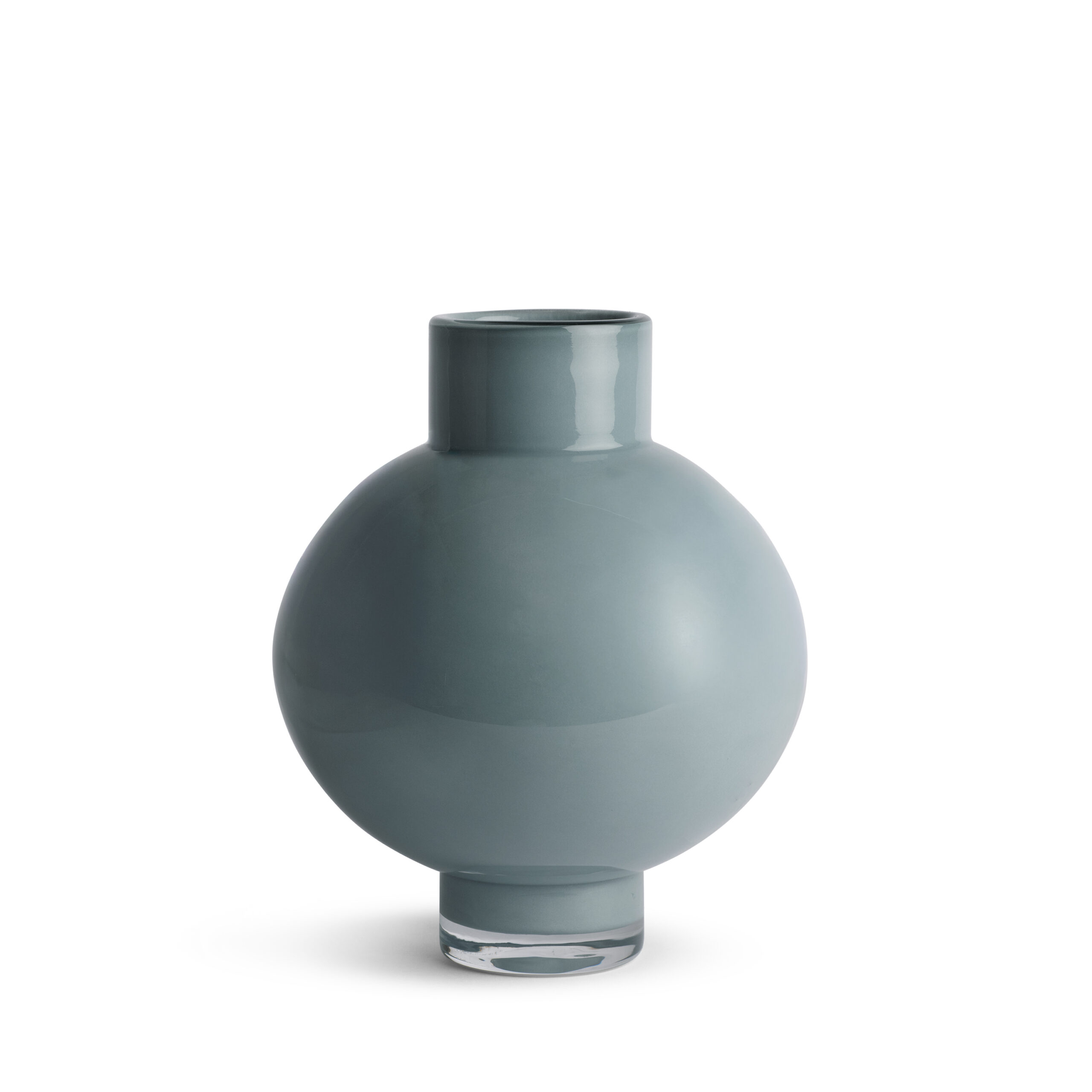 piper-small-blue-glass-vase-main-7221 FlowDecor Piper Small Vase in  (# 7221)