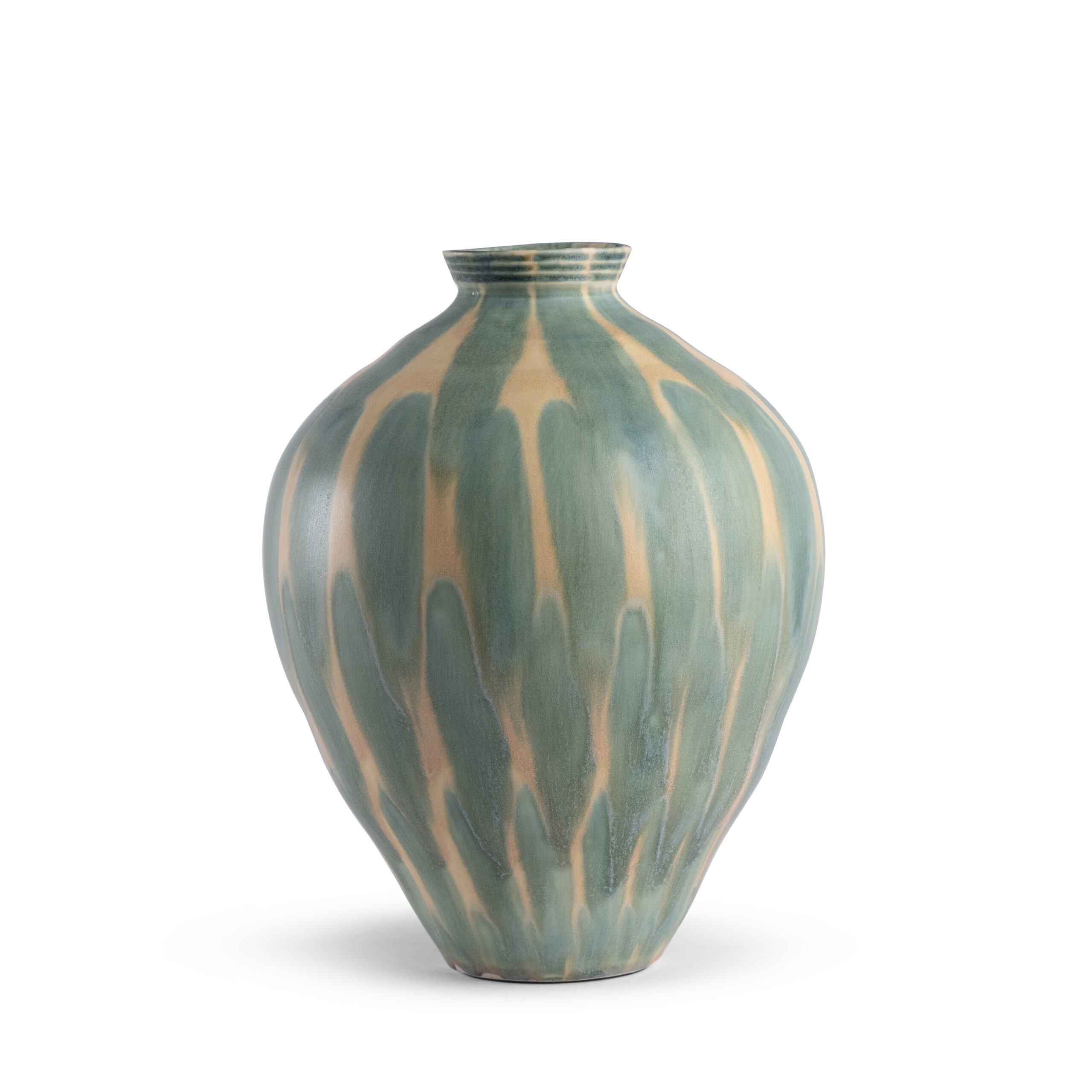 xavier-blue-ceramic-vase-main-7224 FlowDecor Xavier Vase in  (# 7224)