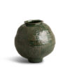 evan-small-green-ceramic-vase-main-7244 FlowDecor Evan Small Vase in (# 7244)