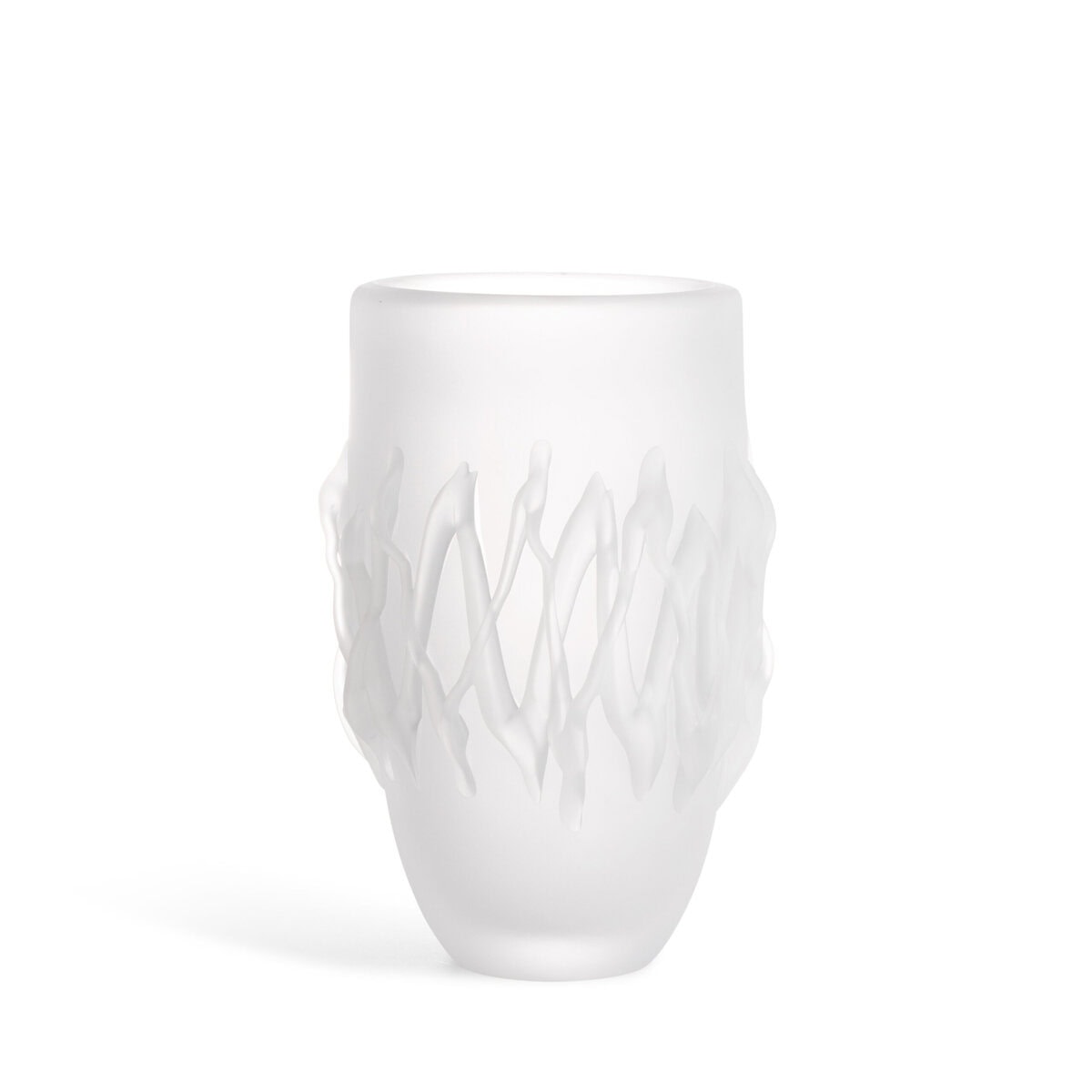 avellino-small-frosted-glass-vase-main-7172 FlowDecor Avellino Small Vase in (# 7172)