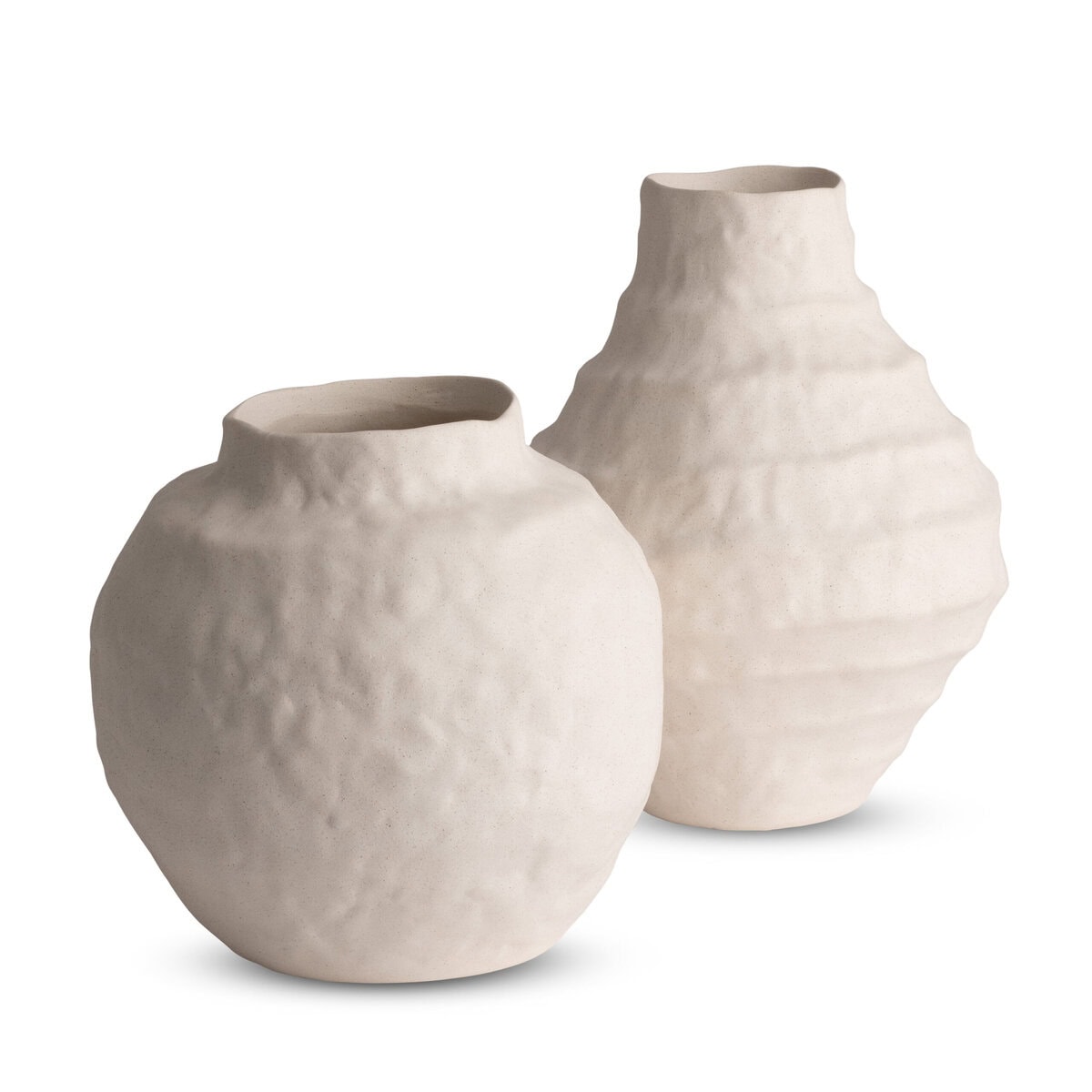 salta-white-ceramic-vase-set-main-7267 FlowDecor Salta Vase Set in (# 7267)